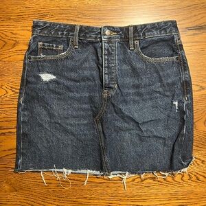 Old Navy Dark Denim Mini Skirt
